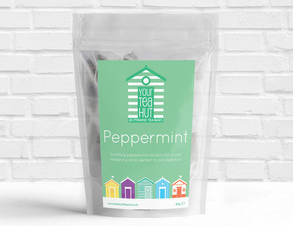 Your Tea Hut Peppermint Pyramid Tea Bags Best Coffee UK
