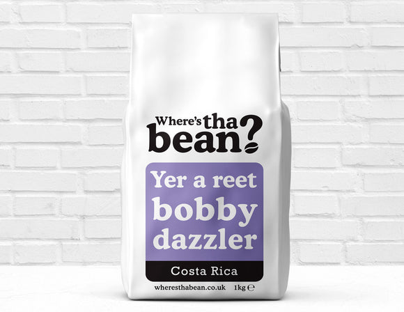 Where's Tha Bean - Reet Bobby Dazzler Costa Rica Coffee Beans 1Kg Best Coffee UK